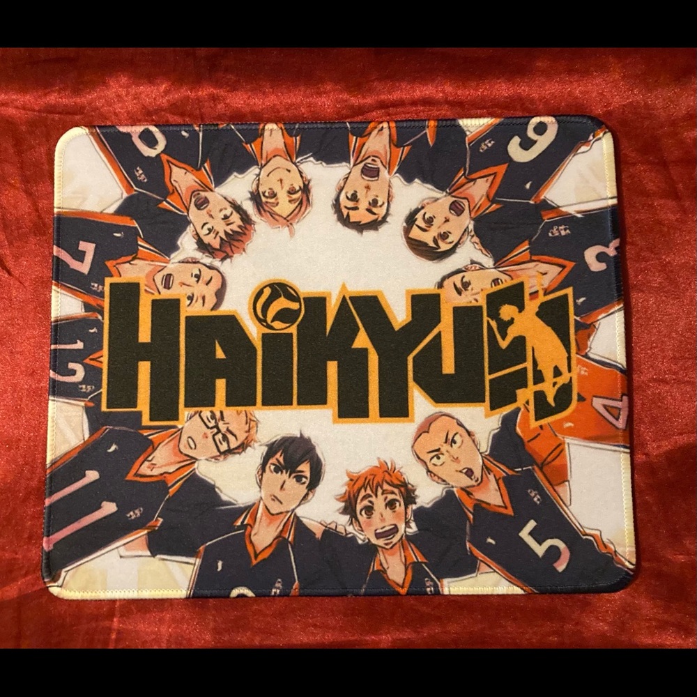 Haikyuu! Logo Anime Medium 11 3/4” by 10” Mousepad